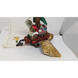 Waterford northern flight Santa on goose numbered le Original box paper